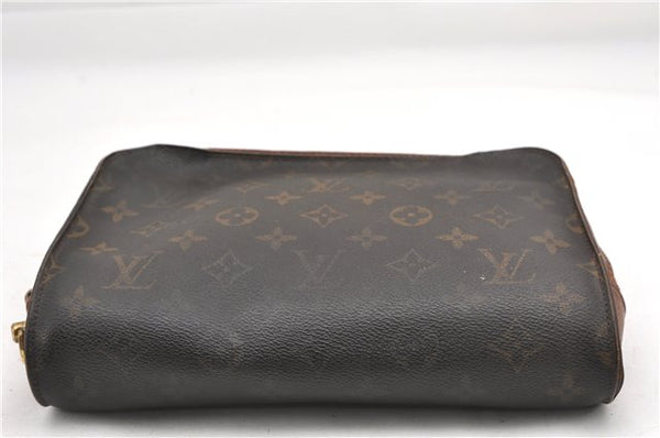 Authentic Louis Vuitton Monogram Orsay Clutch Hand Bag Purse M51790 Junk 1177G
