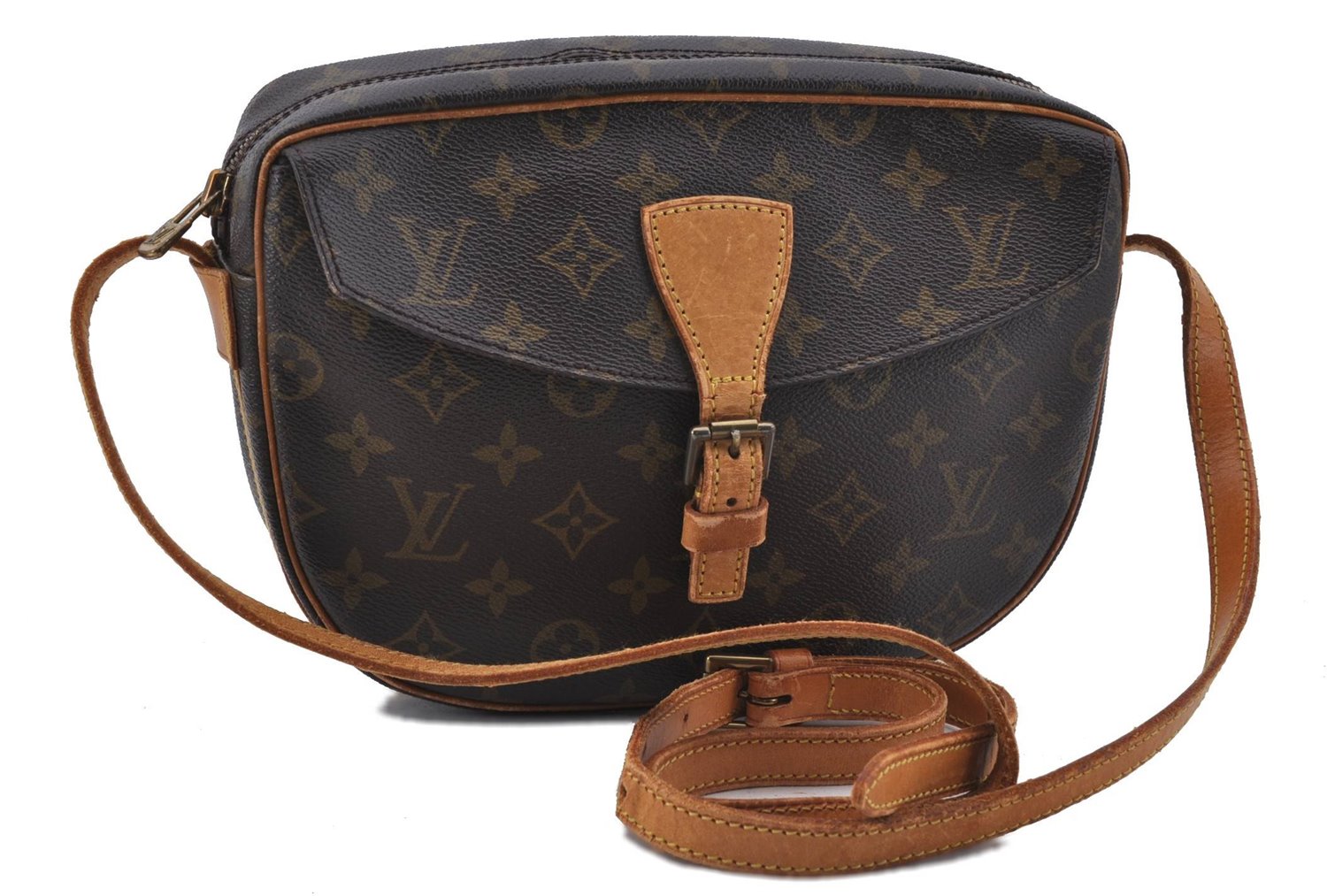 Auth Louis Vuitton Monogram Jeune Fille MM Shoulder Cross Bag M51226 LV 1178D