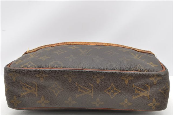 Authentic Louis Vuitton Monogram Compiegne 23 Clutch Hand Bag M51847 LV 1178G