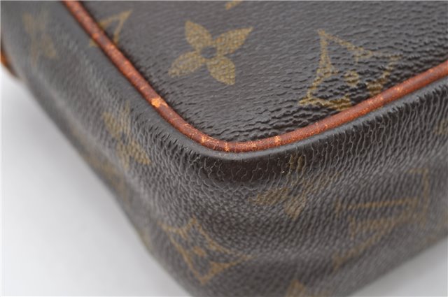 Authentic Louis Vuitton Monogram Compiegne 23 Clutch Hand Bag M51847 LV 1178G