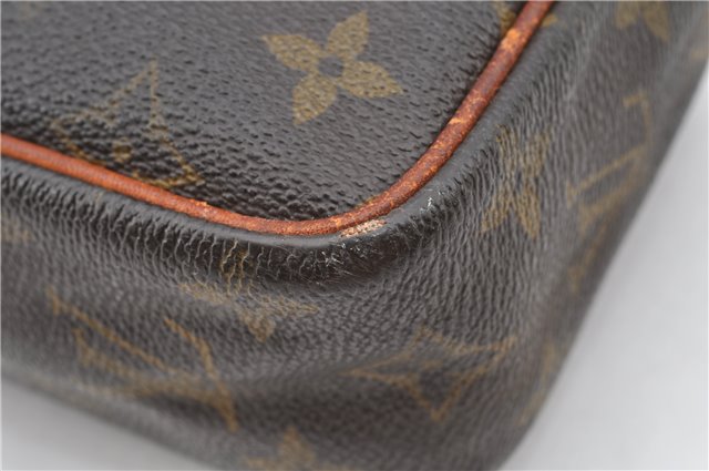 Authentic Louis Vuitton Monogram Compiegne 23 Clutch Hand Bag M51847 LV 1178G