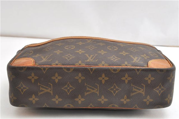 Authentic Louis Vuitton Monogram Trocadero 30 Shoulder Cross Bag M51272 LV 1180G