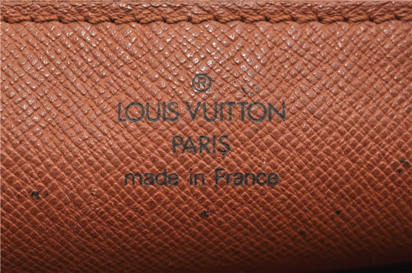 Authentic Louis Vuitton Monogram Trocadero 30 Shoulder Cross Bag M51272 LV 1180G