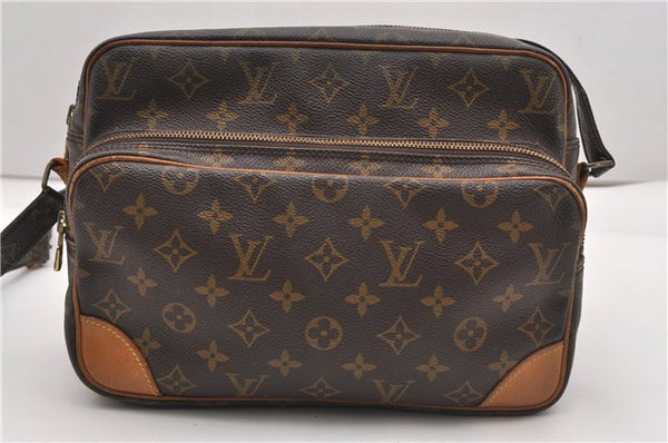 Authentic Louis Vuitton Monogram Nile Shoulder Cross Body Bag M45244 LV 1181G