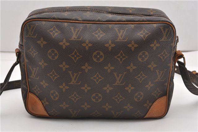 Authentic Louis Vuitton Monogram Nile Shoulder Cross Body Bag M45244 LV 1181G