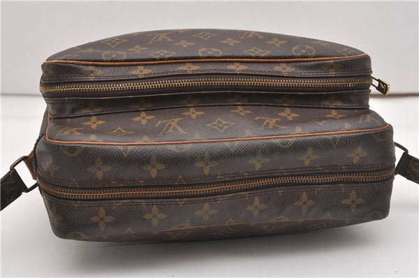 Authentic Louis Vuitton Monogram Nile Shoulder Cross Body Bag M45244 LV 1181G