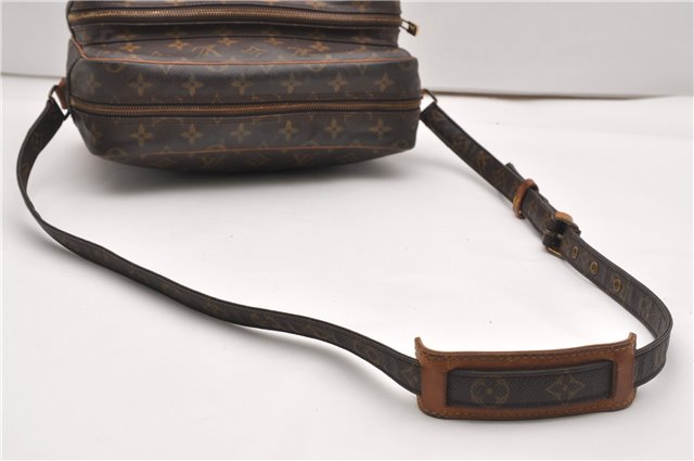 Authentic Louis Vuitton Monogram Nile Shoulder Cross Body Bag M45244 LV 1181G