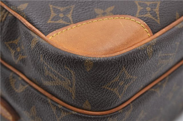 Authentic Louis Vuitton Monogram Nile Shoulder Cross Body Bag M45244 LV 1181G