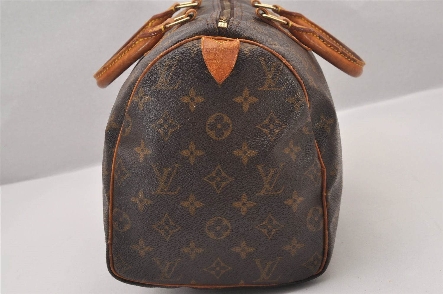 Authentic Louis Vuitton Monogram Speedy 30 Hand Boston Bag M41526 LV 1181I