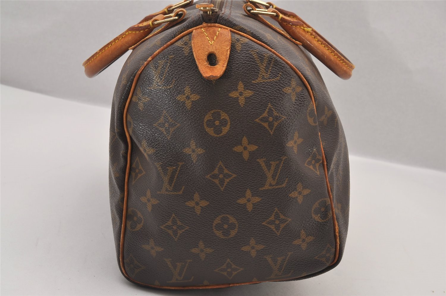 Authentic Louis Vuitton Monogram Speedy 30 Hand Boston Bag M41526 LV 1181I