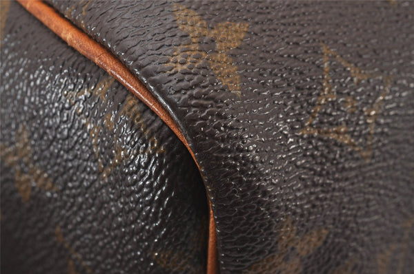 Authentic Louis Vuitton Monogram Speedy 30 Hand Boston Bag M41526 LV 1181I