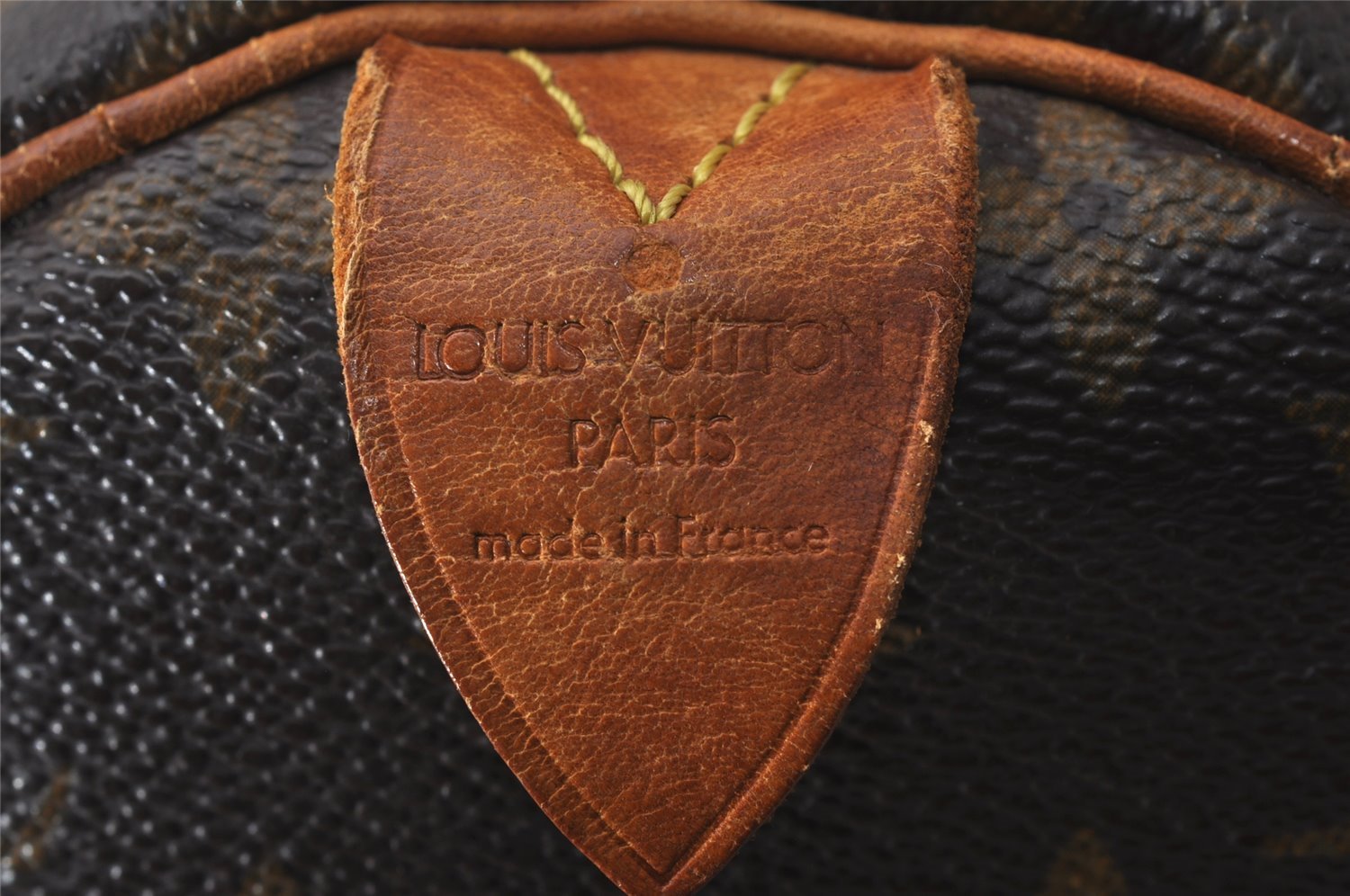 Authentic Louis Vuitton Monogram Speedy 30 Hand Boston Bag M41526 LV 1181I