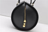 Authentic Louis Vuitton Epi Soufflot Black Hand Bag M52222 LV 1182D