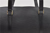 Authentic Louis Vuitton Epi Soufflot Black Hand Bag M52222 LV 1182D