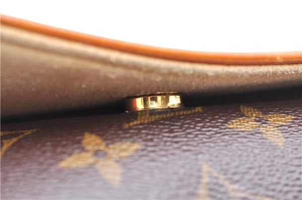 Authentic Louis Vuitton Monogram Pochette Twin GM Shoulder Bag M51852 LV 1182E