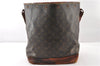 Authentic Louis Vuitton Monogram Noe Shoulder Drawstring Bag M42224 LV 1183G