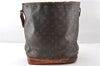 Authentic Louis Vuitton Monogram Noe Shoulder Drawstring Bag M42224 LV 1183G