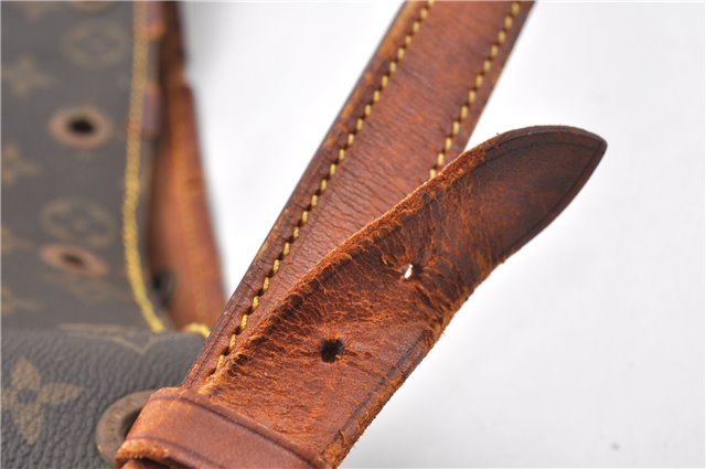 Authentic Louis Vuitton Monogram Noe Shoulder Drawstring Bag M42224 LV 1183G