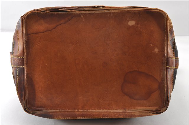 Authentic Louis Vuitton Monogram Noe Shoulder Drawstring Bag M42224 LV 1183G