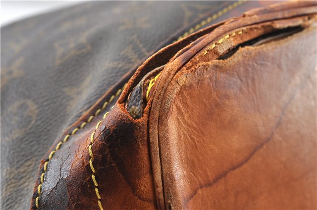 Authentic Louis Vuitton Monogram Noe Shoulder Drawstring Bag M42224 LV 1183G