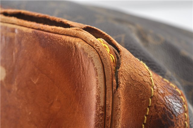 Authentic Louis Vuitton Monogram Noe Shoulder Drawstring Bag M42224 LV 1183G