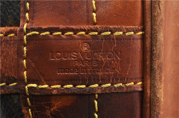 Authentic Louis Vuitton Monogram Noe Shoulder Drawstring Bag M42224 LV 1183G