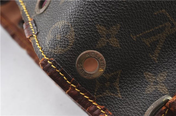 Authentic Louis Vuitton Monogram Noe Shoulder Drawstring Bag M42224 LV 1183G