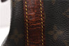 Authentic Louis Vuitton Monogram Noe Shoulder Drawstring Bag M42224 LV 1183G