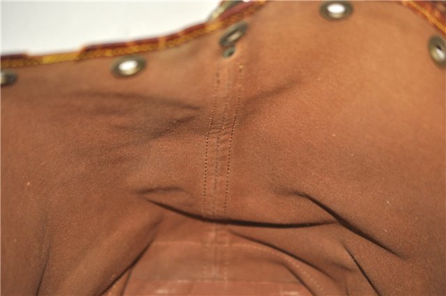 Authentic Louis Vuitton Monogram Noe Shoulder Drawstring Bag M42224 LV 1183G