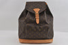 Authentic Louis Vuitton Monogram Montsouris GM Backpack M51135 LV 1183I