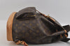 Authentic Louis Vuitton Monogram Montsouris GM Backpack M51135 LV 1183I
