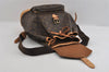 Authentic Louis Vuitton Monogram Montsouris GM Backpack M51135 LV 1183I