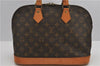 Authentic Louis Vuitton Monogram Alma Hand Bag Purse M51130 LV 1184F