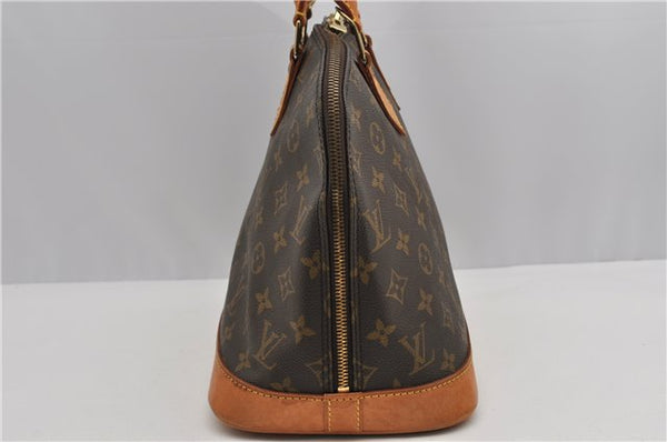 Authentic Louis Vuitton Monogram Alma Hand Bag Purse M51130 LV 1184F