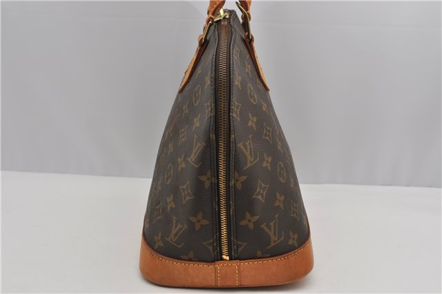 Authentic Louis Vuitton Monogram Alma Hand Bag Purse M51130 LV 1184F
