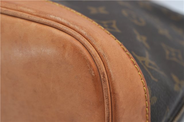 Authentic Louis Vuitton Monogram Alma Hand Bag Purse M51130 LV 1184F