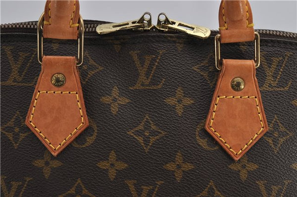 Authentic Louis Vuitton Monogram Alma Hand Bag Purse M51130 LV 1184F