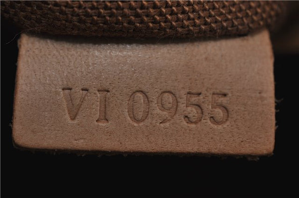 Authentic Louis Vuitton Monogram Alma Hand Bag Purse M51130 LV 1184F