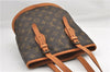 Authentic Louis Vuitton Monogram Bucket PM Shoulder Tote Bag Old Model LV 1184G