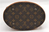 Authentic Louis Vuitton Monogram Bucket PM Shoulder Tote Bag Old Model LV 1184G