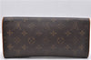 Authentic Louis Vuitton Monogram Pochette Twin GM Shoulder Bag M51852 LV 1188D