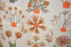 Authentic HERMES Carre 90 Scarf "Herbier de Gavarnie" Silk Orange 1189I