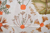 Authentic HERMES Carre 90 Scarf "Herbier de Gavarnie" Silk Orange 1189I