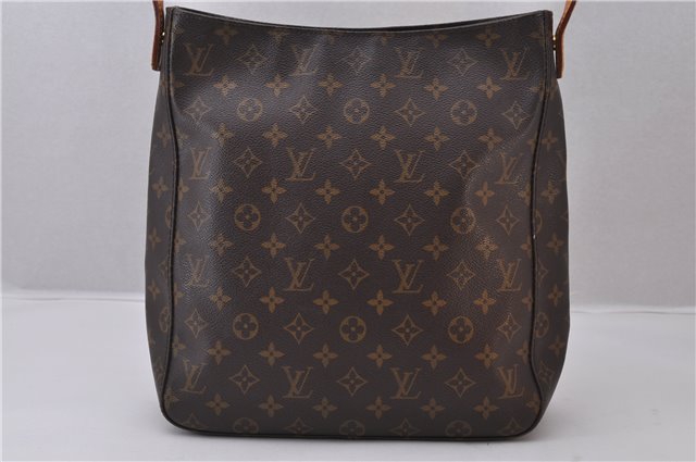 Authentic Louis Vuitton Monogram Looping GM Shoulder Bag M51145 LV 1190F