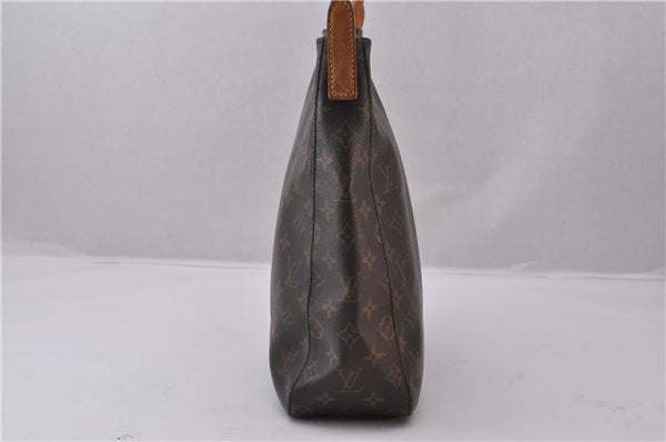 Authentic Louis Vuitton Monogram Looping GM Shoulder Bag M51145 LV 1190F