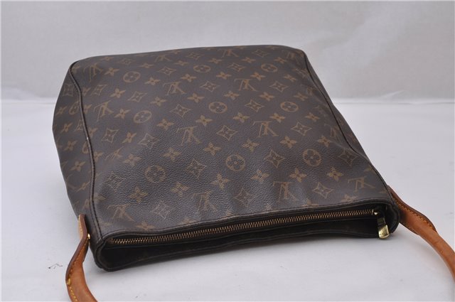 Authentic Louis Vuitton Monogram Looping GM Shoulder Bag M51145 LV 1190F