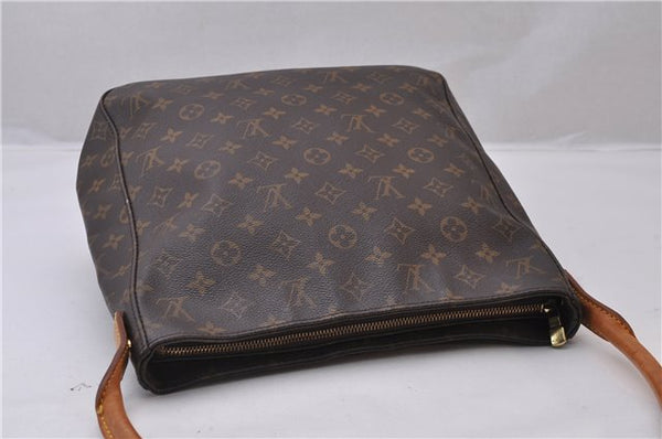 Authentic Louis Vuitton Monogram Looping GM Shoulder Bag M51145 LV 1190F