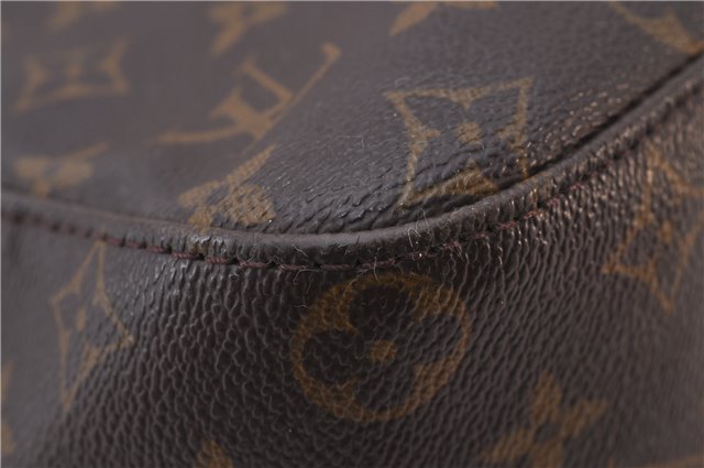 Authentic Louis Vuitton Monogram Looping GM Shoulder Bag M51145 LV 1190F