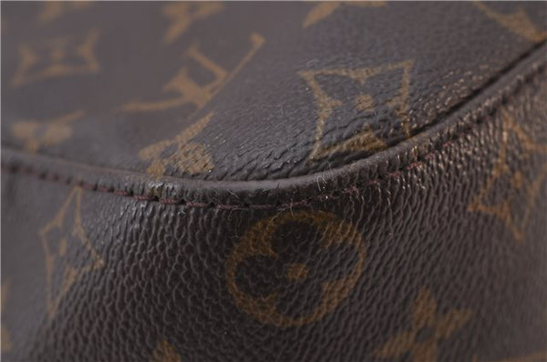 Authentic Louis Vuitton Monogram Looping GM Shoulder Bag M51145 LV 1190F