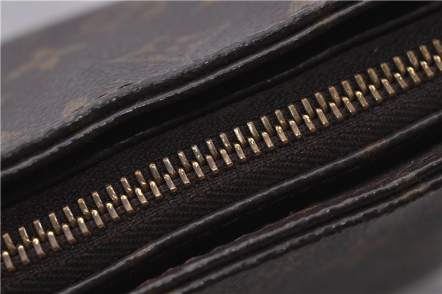 Authentic Louis Vuitton Monogram Looping GM Shoulder Bag M51145 LV 1190F